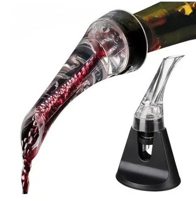 Quick Wine Aerating Pourer Mini Magic Red Bottle Decanter Aerator | Дом и сад