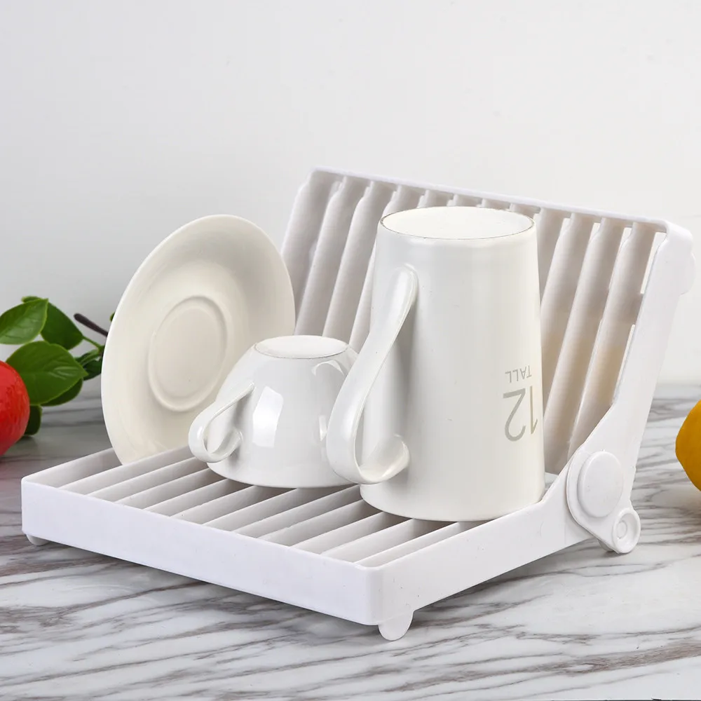 Кухонный Органайзер, пластиковый держатель для посуды, сушилка для столовых приборов, держатель для тарелок, многофункциональная кухонная полка, аксессуары