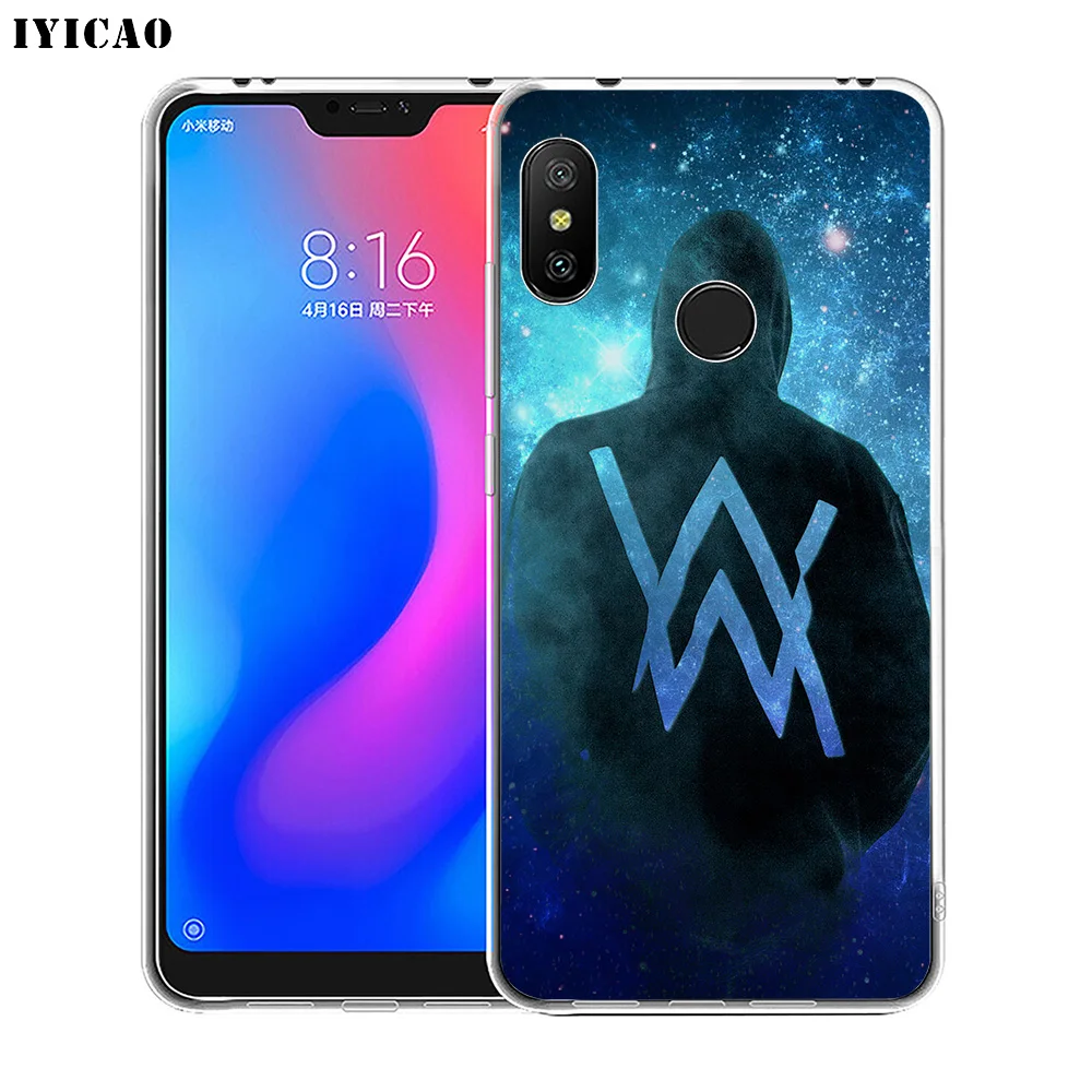 Мягкий силиконовый чехол для телефона IYICAO Alan Walker singer Xiaomi Redmi 4A 5A 6A Note 7 6 5 Pro Plus 4X