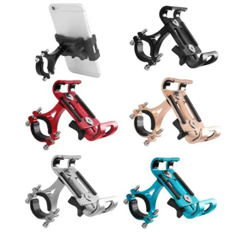 Алюминиевый велосипедный держатель для телефона, регулируемая поддержка, gps, велосипедный телефон, подставка, кронштейн для 5,0-6,5 дюймового смартфона