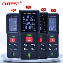OUTEST 40 м 60 м 80 м 100 м лазерный дальномер цифровой лазерный дальномер лента дальномер линейка измерительный инструмент