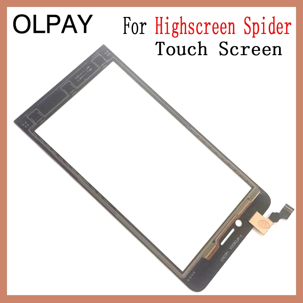 OLPYA 5 0 ''мобильный телефон сенсорный экран паук дигитайзер панель переднего