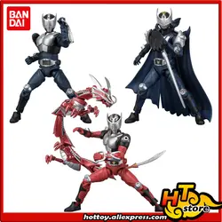 100% Оригинальный BANDAI SHODO-X Kamen Rider vol.4 экшн фигурка-полный набор 6 шт. в маске Райдер рёки рыцарь из "Kamen Rider"