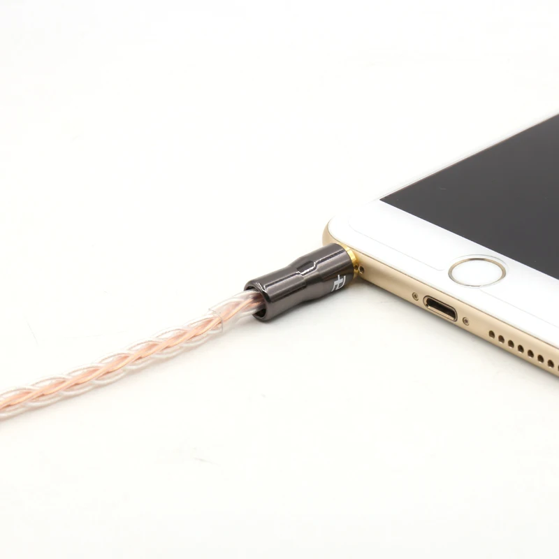 2 5mm TRRS 4 4mm Balanced Male 3 5mm Jack to RCA Plug Aux Cable 8x 1 0mm Silver Wire Headphone Amp