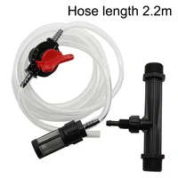 1/2",3/4",1" Irrigation Venturi Fertilizer Mixer Injectors kit Agriculture Garden Water Tube Garden Hot Tub Spa Ozone Injector 1
