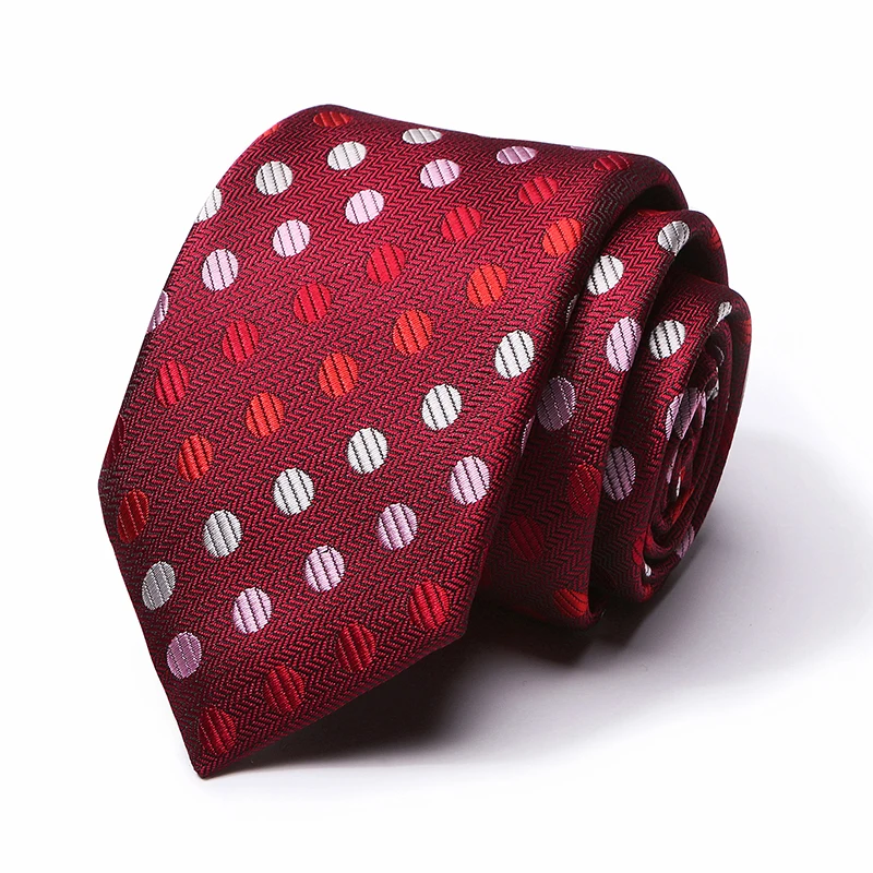 Высокое качество галстук для Для мужчин s 7,5 см Шелковый Галстук Пейсли Gravatas Corbatas Для мужчин модные Pajaritas галстук Ascot Темно-синие коричневый галстук