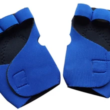 1 пара мужские/женские нескользящие Перчатки для фитнеса с половинным пальцем спортивные дышащие спортивные перчатки для тяжелой атлетики