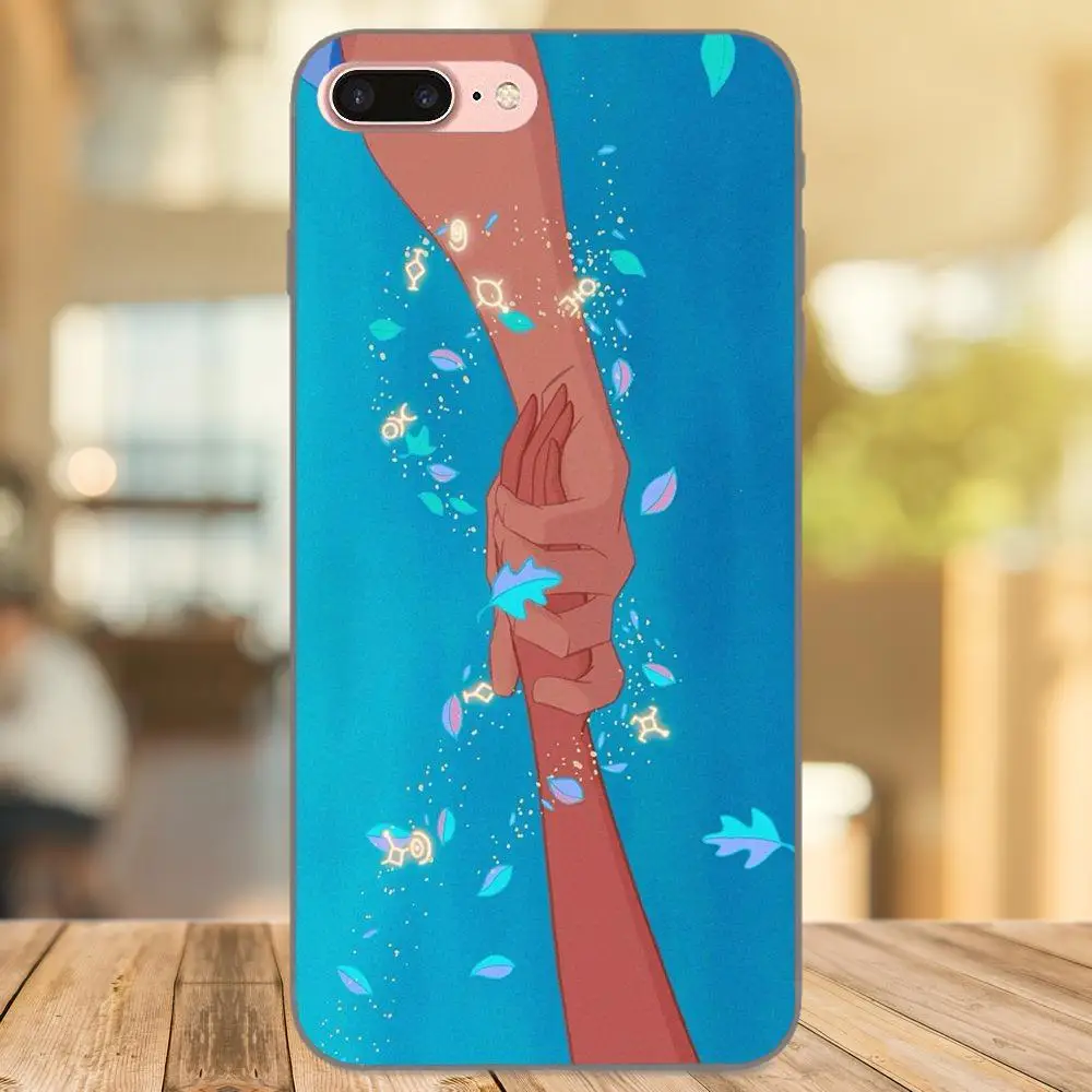 Для Apple iPhone 4 4S 5 5S SE 6 6S 7 8 Plus X XS Max XR TPU чехол для мобильного телефона Pocahontas