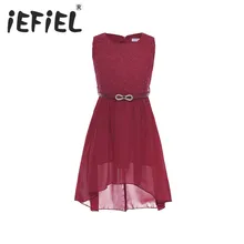 Летняя фатиновая кружевная пачка для девочек возрастом от 6 до 14 лет, платье с цветочным рисунком для девочек Подарочное платье для маленьких девочек Детская праздничная одежда для дня рождения и подростков