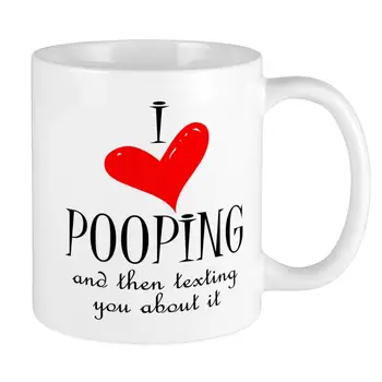 

Funny Love of Pooping Funny Gift 11oz Funny Gift Mug