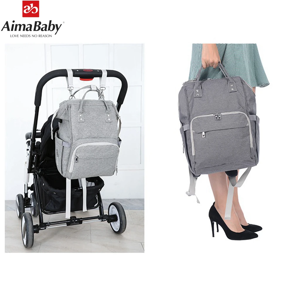 

Baby Diaper Bag With USB Interface Large Capacity Waterproof Nappy Bag Kits Mummy Maternity Travel Backpack Nursing Handbag