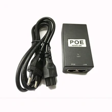 YiiSPO CCTV безопасности 48V0. 5A 15,4 Вт POE адаптер POE инжектор Ethernet мощность для POE ip-камеры телефон PoE питание ЕС разъем