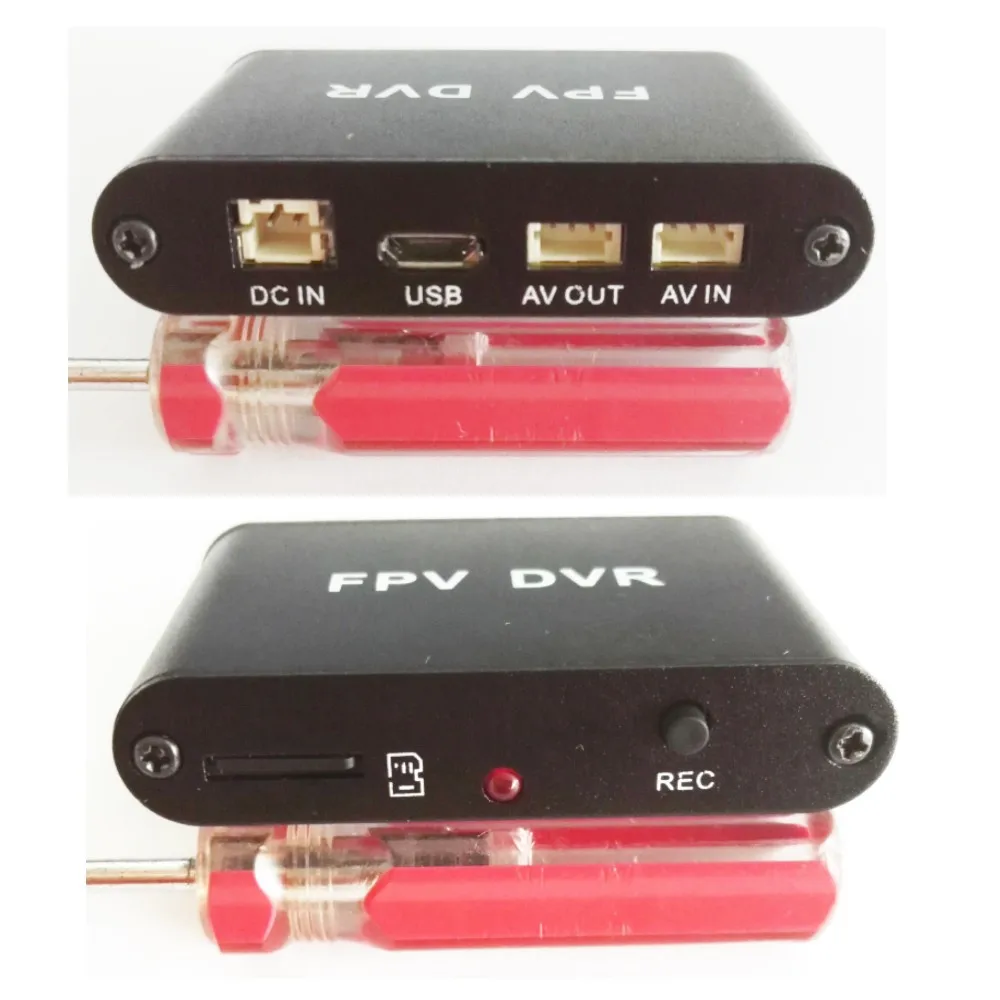 FPV DVR Micro D1M 1CH 1280x720 30f/s HD DVR FPV AV рекордер поддержка 32G TF карта работает с CCTV аналоговой камерой