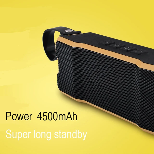 Allvcover Waterproof Bluetooth Speaker Wireless Super Bass Subwoofer Outdoor Sport Sound Box 10W HIFI Portable Soundbar Speaker