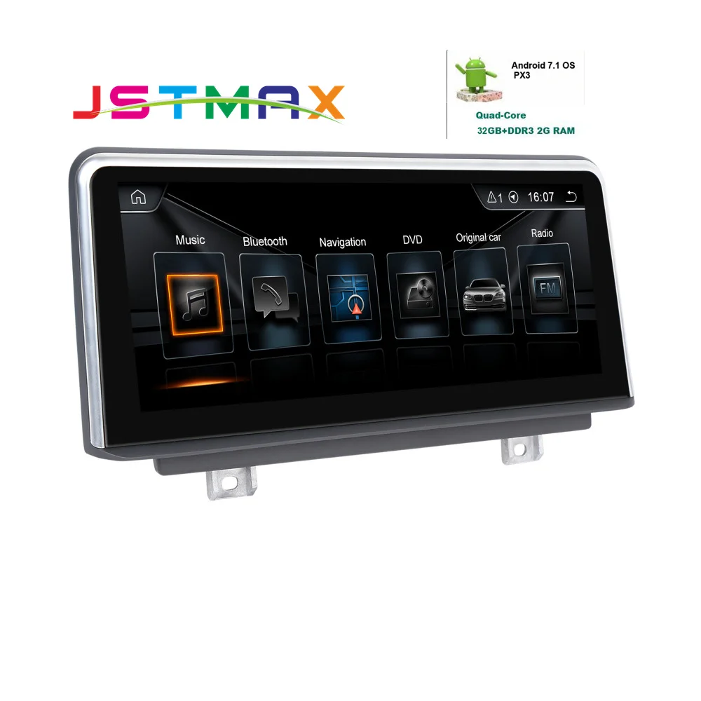 Excellent 10.25" 2G RAM+32G ROM Android 7.1 Car Radio Stereo For BMW BMW 3 Series F30/F31/F34 4 series F32/F33/F36 GPS Navi BT AUX SWC 2