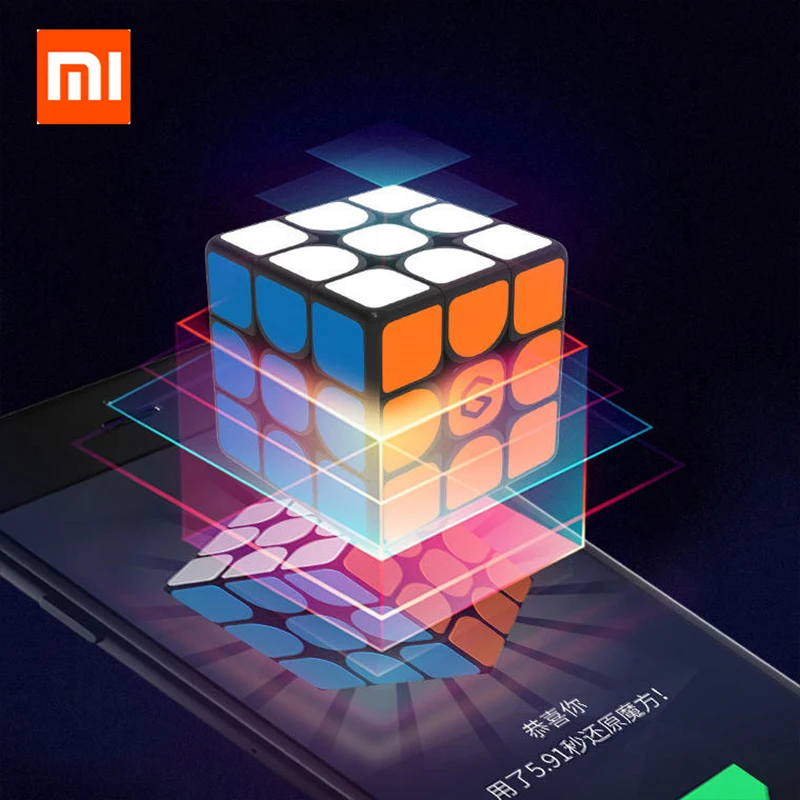 [Обновление версии] Оригинальный Xiaomi Mijia Giiker i3s AI интеллигентая (ый) суперкубы