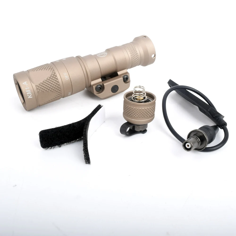 WIPSON SF Тактический M300V-IR светильник для разведчика, светильник для оружия, белый и светодиодный ИК-светильник, постоянный мгновенный выход, 20 мм рельс