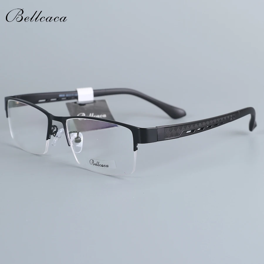 

Bellcaca Men Spectacle Frame Eyeglasses Computer Optical Prescription Myopia Eye Clear Lens Glasses Frame For Male Eyewear 6608