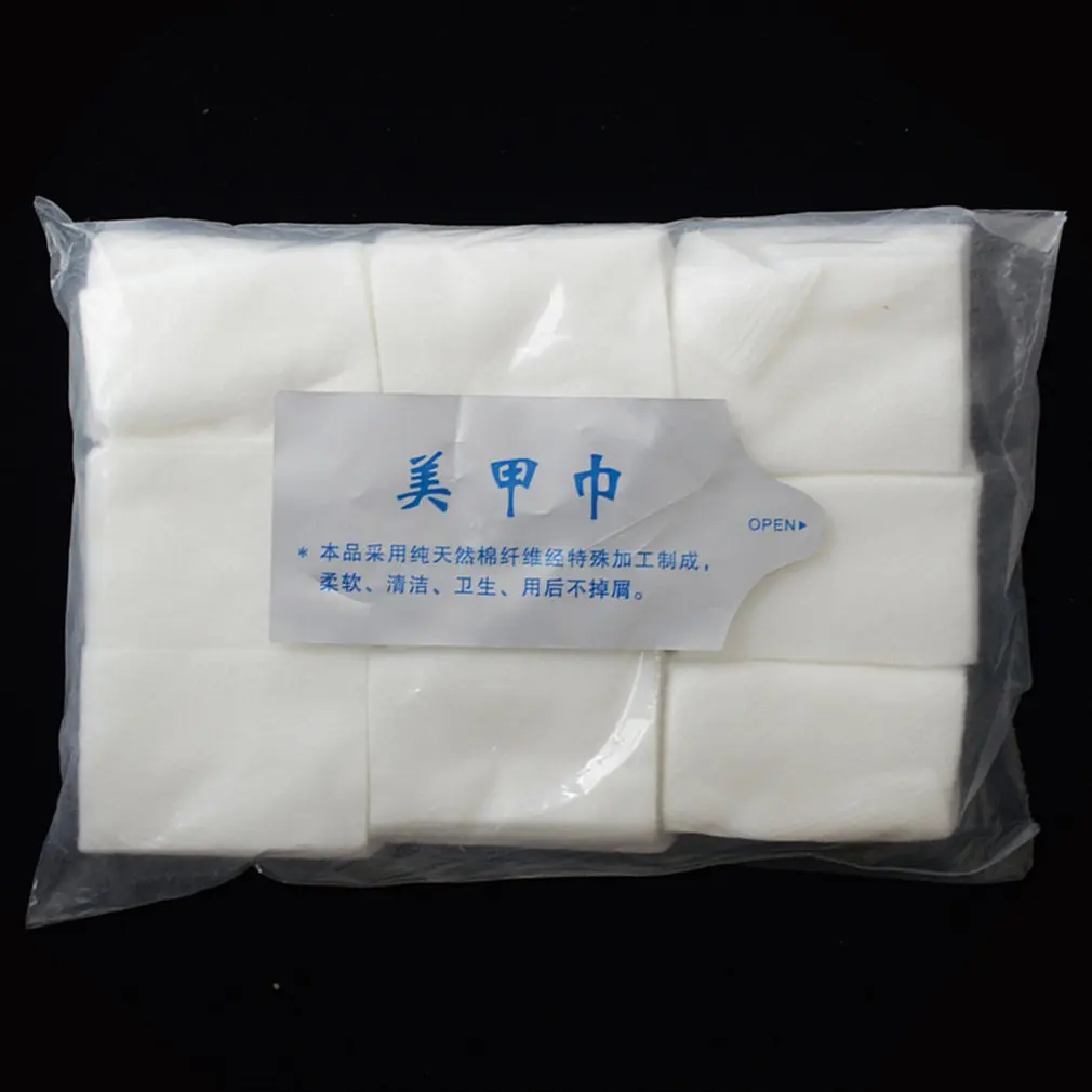 

Nail Art Remover Towel Lint-Free Manicure Wipes UV Gel Nails Polish Clean Cotton Paper Tool Nail Removal Wraps
