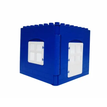 

Blue wall Duploe Building Large Building Block DIY Classic Piece Big size set Toy accessories compatible legoe