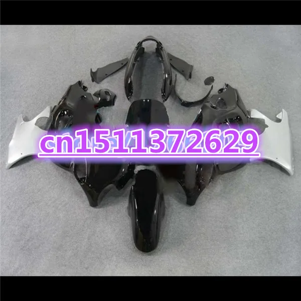 Абсолютно новые обтекатели для GSX750F 600F Katana 1997 98 99 00 01 02 03 04 2005 черный серебристый GSX