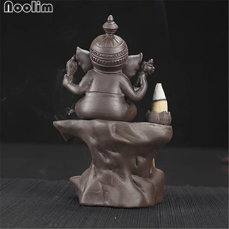Керамическая горелка для благовоний Ganesha украшение дома и офиса держатель ладана