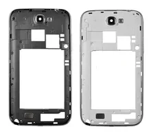 5pcs/lot Hot sell Original Gray and White Middle Housing Frame Repair Parts For Samsung Galaxy Note 2 II N7105 free shipping
