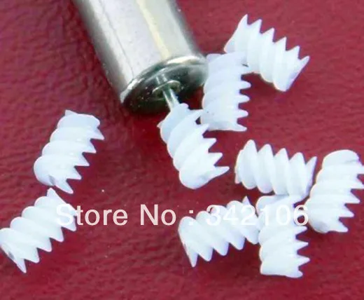 

Free Shipping!!! 10pcs 0.3 M0.3 modulus plastic worm gear reduction gear module sensor