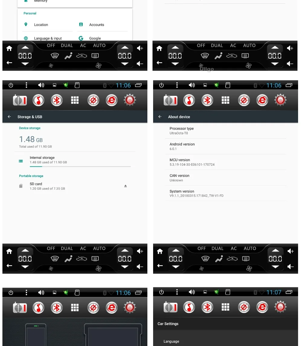Discount 12 inch Vertical Screen Octa Core Android 6.0 Car Head Unit for Ford Ranger 2011-2014 with Radio RDS Blueooth Mirror-Link Wifi 12