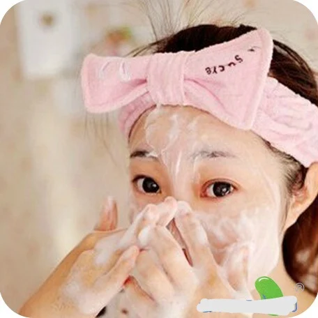 

Women Shower caps shower cap shower headband hair band shower face wash hair accessories wholesale microfiber turban