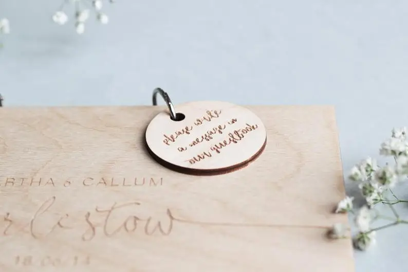 Современная свадебная книга для гостей, деревянная Свадебная книга для гостей, деревянная книга для гостей, Современная книга для гостей, индивидуальная книга для гостей, уникальный Weddi
