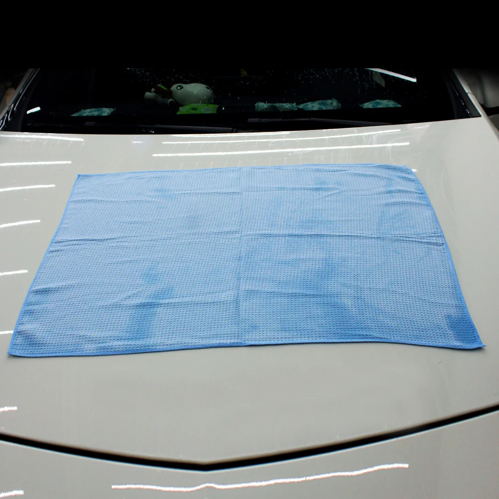 Полотенце из микрофибры с вафельным плетением|drying towel|microfiber drying towelauto shine |