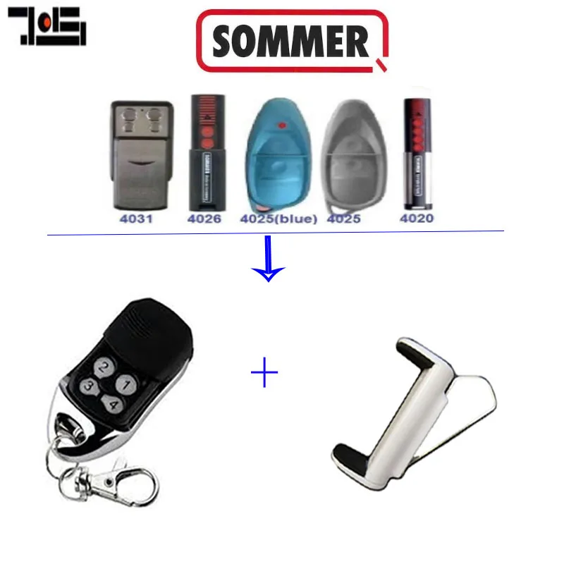 

For Sommer remote control replacement 868MHZ 4020 4025 4031 4026 rolling code