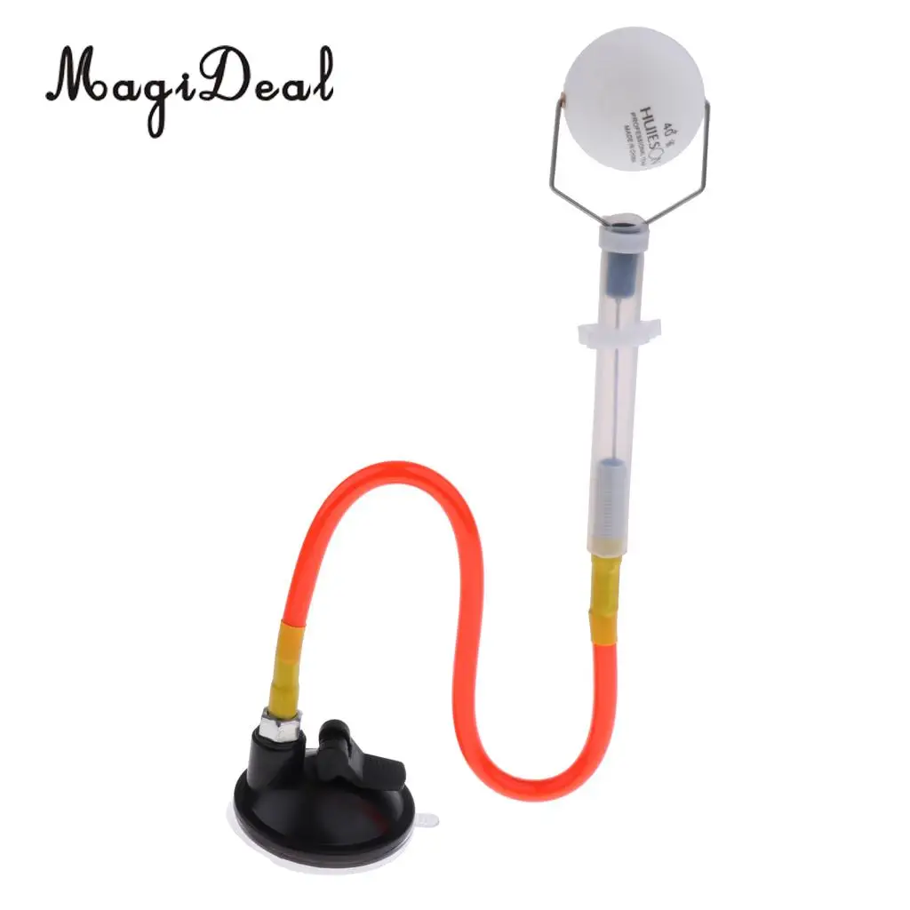 

MagiDeal Sucker Base Table Tennis Stroking Training Aid Trainer Action Practice Machine- Strong Stability and Good Flexibility