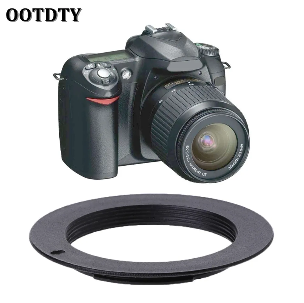 Переходное кольцо OOTDTY M42 для объектива NIKON AI крепление D7100 D3000 D5000 D90 D700 D60|m42 lens|lens