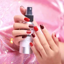 10 мл на водной основе отклеивать лак с блеском для ногтей Черный Красный длительный легко удалять лак для ногтей Enviroment маникюрный лак