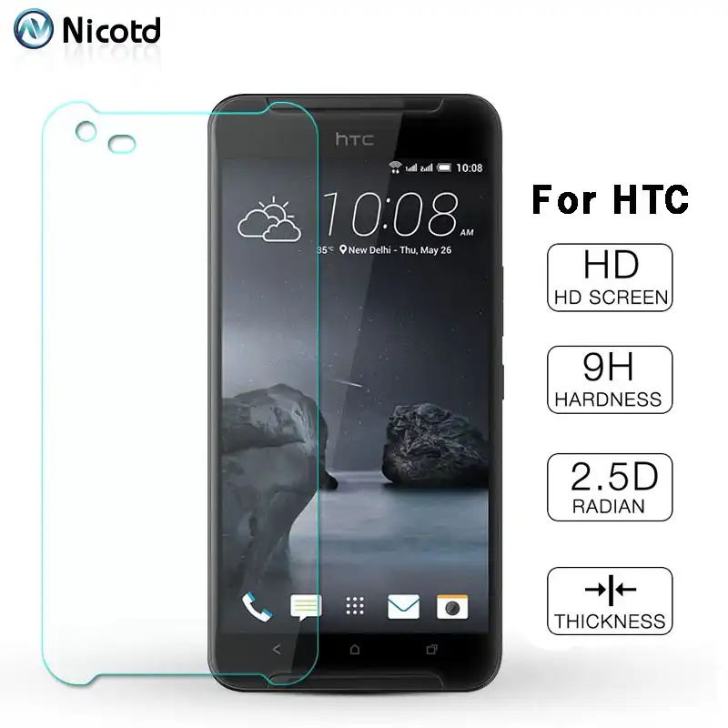 9h protector glass for htc desire 12s tempered glass for htc one m9 plus desire 628 825 630 530 625 screen protective hd film