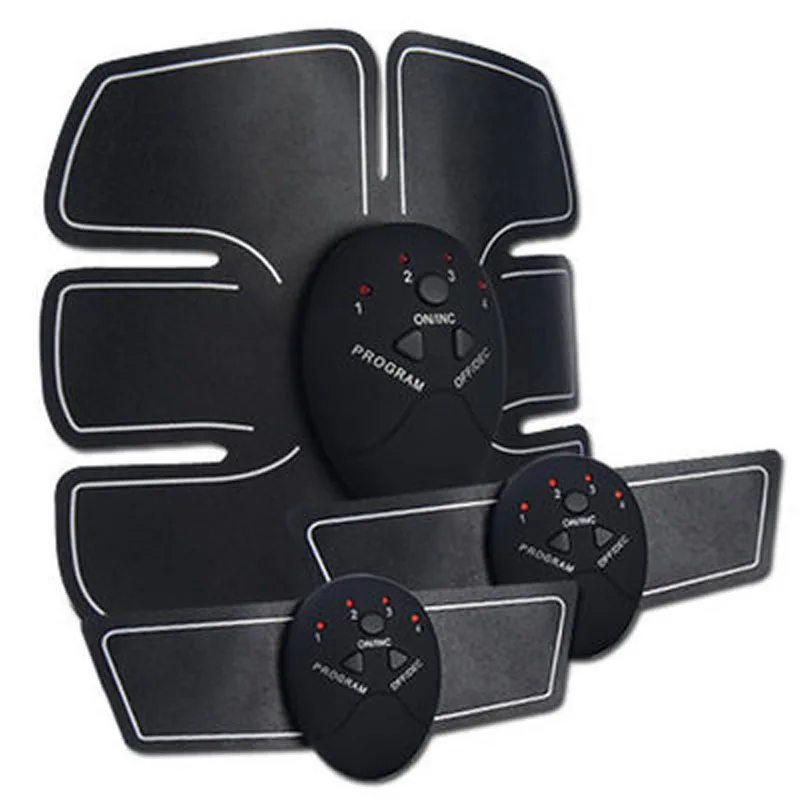 YOSYO 6 PACK EMS Smart Muscle Stimulator Abdominal Trainer Pad + EMS Hip Trainer Buttocks Butt Lift