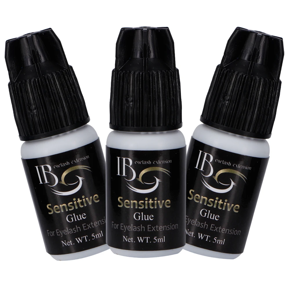 3bottles/lot I Beauty Eyelash Extension Glue for Sensitive Eyes Low