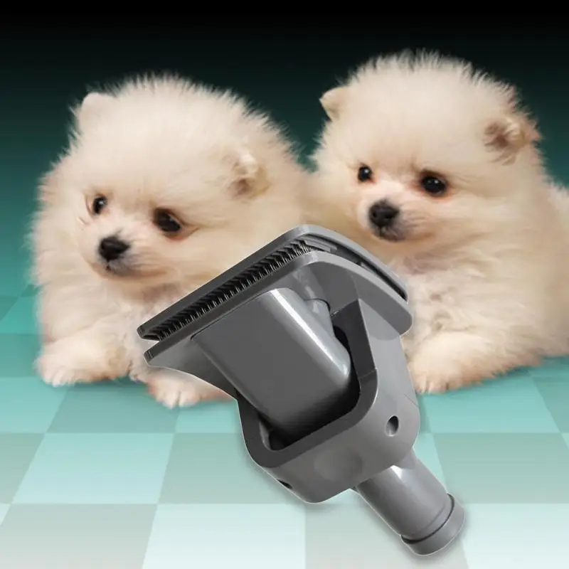 Пластик собака домашних животных волос вакуумная грумер для пылесос Dyson ПЭТ Уход за лошадьми Триммер Инструмент Аксессуары для собак