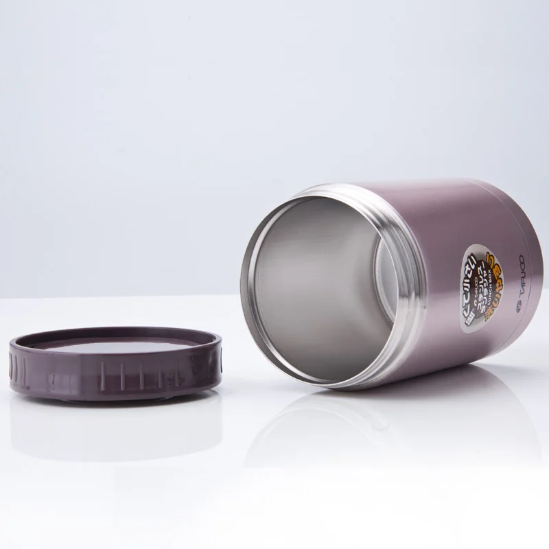 Vacuum insulated lunchbox heat insulation bottle three containers