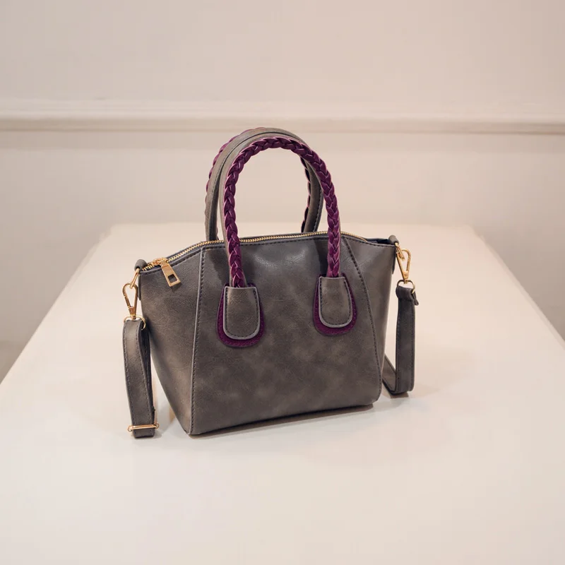 

PU Leather Women Handbags Female Shoulder Bags Series Of Flowers Solid Hobos Crossbody Bag Famous Brand Fashion Casual National