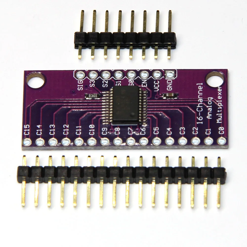 

CD74HC4067 Analog Digital MUX Breakout Board Compatible for Arduino