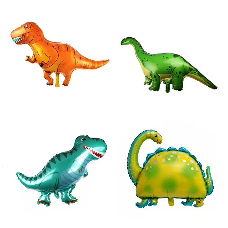 

XXPWJ New three-dimensional cartoon dinosaur shape aluminum balloon holiday party birthday decorative balloon high quality