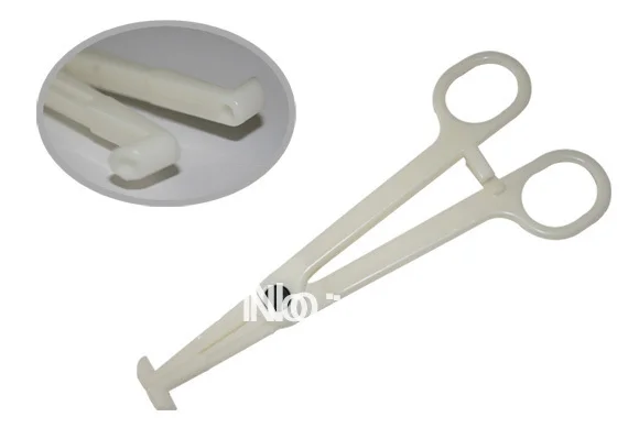 

(Min. order $10) Free Shipping Pre-Sterilized Disposable Septum Forceps Body Piercing Tool