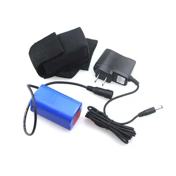 

8.4V 4x18650 4400mAh Battery Pack + Charger for Bike Light