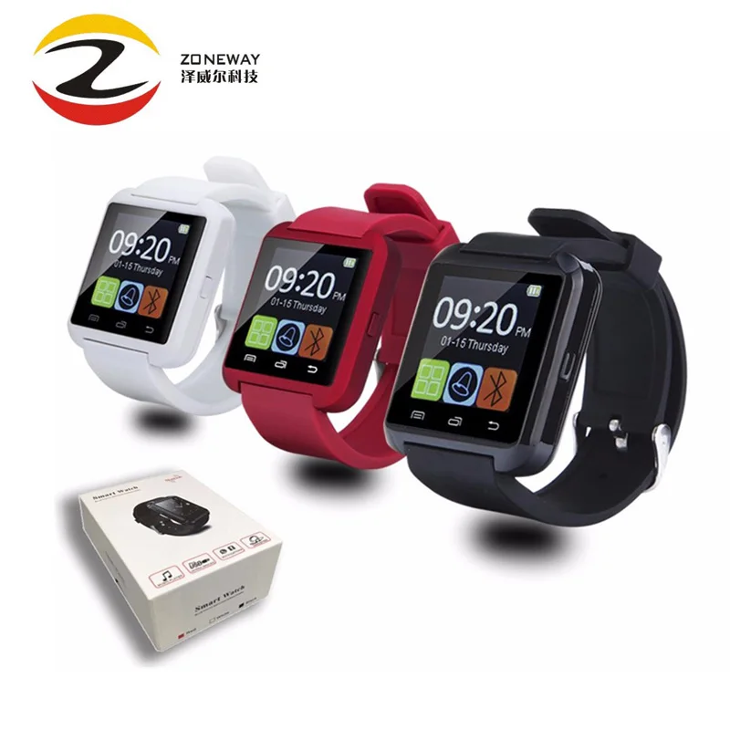 2017 hot BluetoothWatch U8 with Altitude Smart font b watch b font Smartwatch sport font b