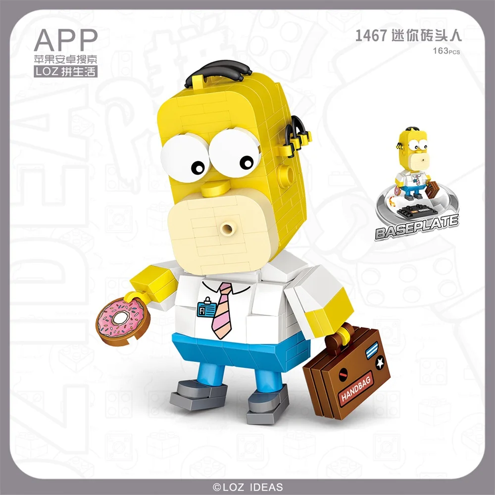 LOZ Mini blocks simpson 1467-1