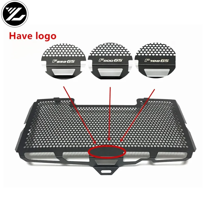 

Motorcycle Stainless Steel Radiator Cooler Grill Guard Cover Fit for BMW F650 F650GS F700GS F800GS F800R