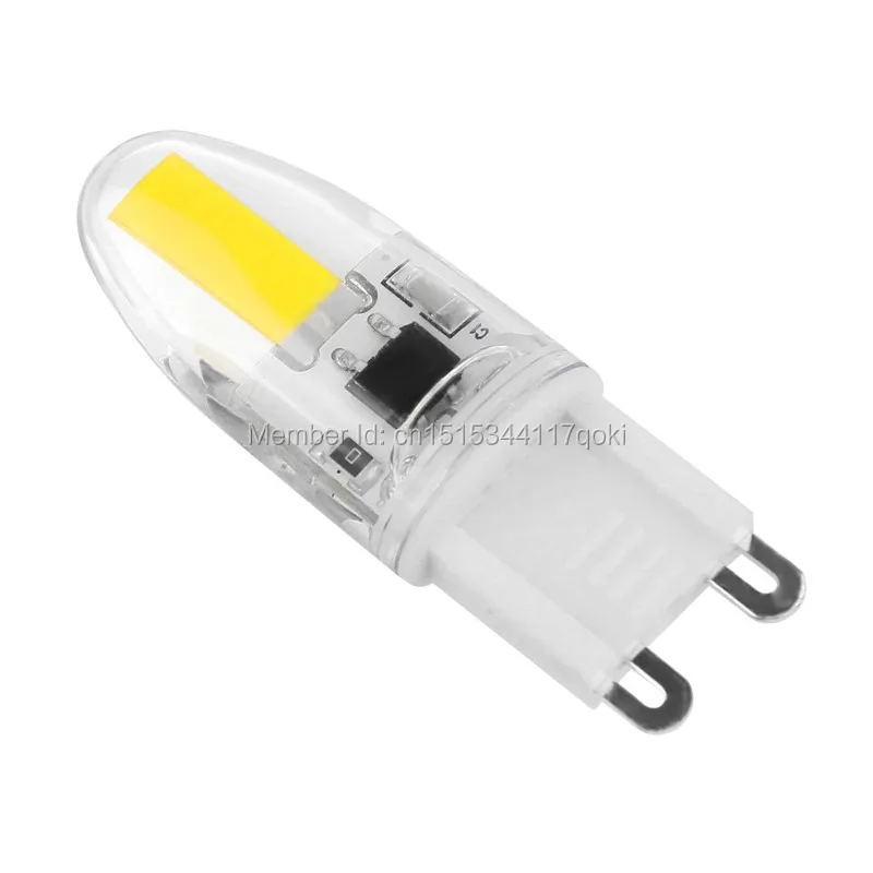 

G9 1505 COB 2W AC220V 180-200LM Warm White / Cool White/Natural White LED Bi-pin Lights 5PCS JTFL012-1